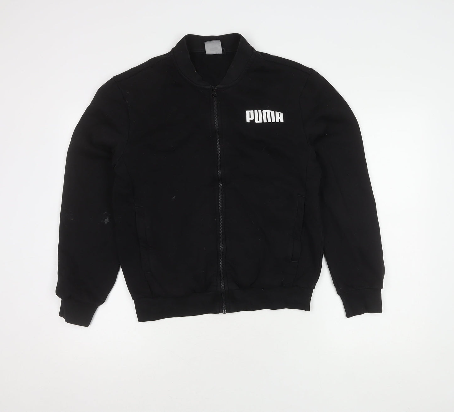 Mens UK Size S PUMA Black Bomber Jacket