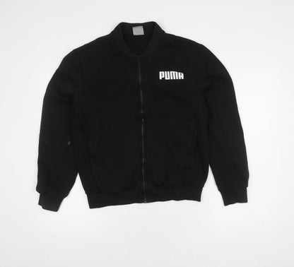 Mens UK Size S PUMA Black Bomber Jacket