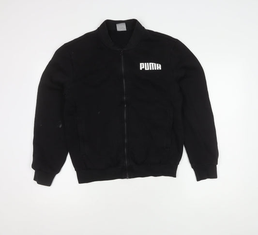 Mens UK Size S PUMA Black Bomber Jacket