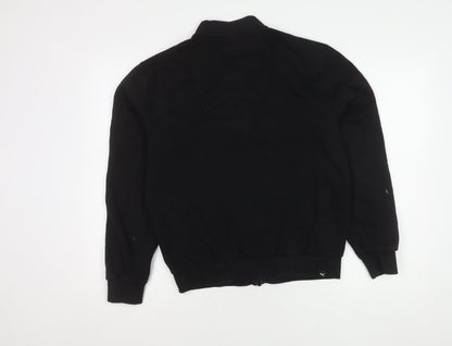 Mens UK Size S PUMA Black Bomber Jacket