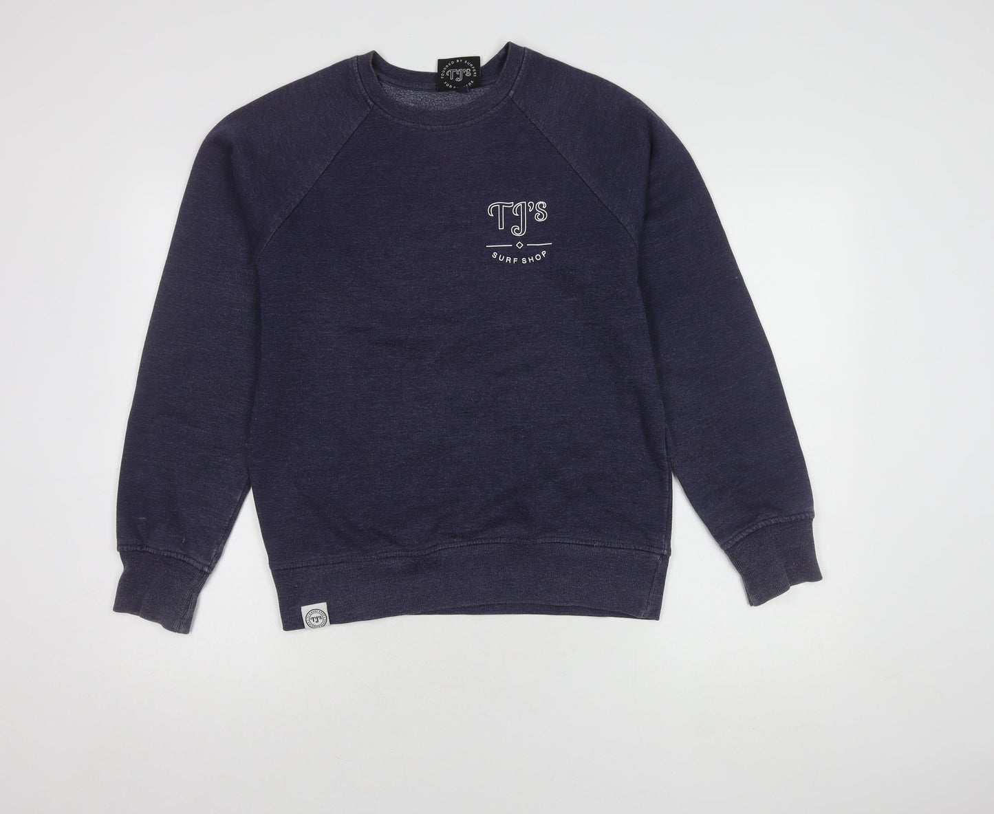 TJ's Surf Shop Blue Crew Neck Men's S Sweatshirt