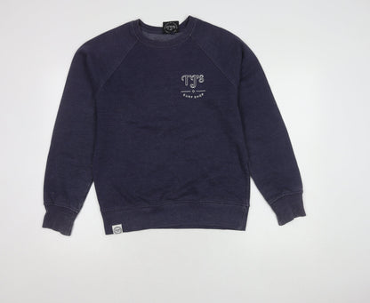 TJ's Surf Shop Blue Crew Neck Men's S Sweatshirt