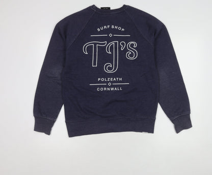 TJ's Surf Shop Blue Crew Neck Men's S Sweatshirt