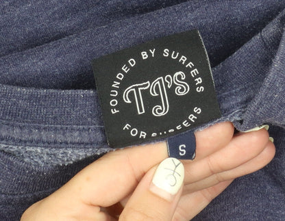 TJ's Surf Shop Blue Crew Neck Men's S Sweatshirt