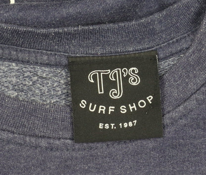 TJ's Surf Shop Blue Crew Neck Men's S Sweatshirt