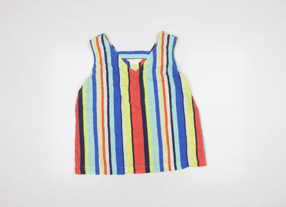 Womens UK Size 14 Bonmarché Multicoloured Basic Tank