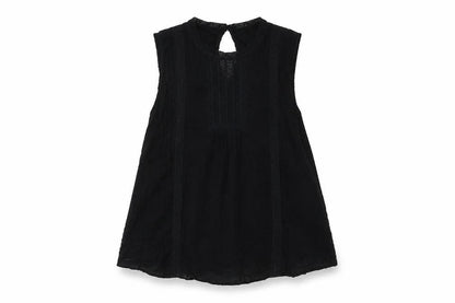 Gap Women's Black L High Neck Cotton Blouse