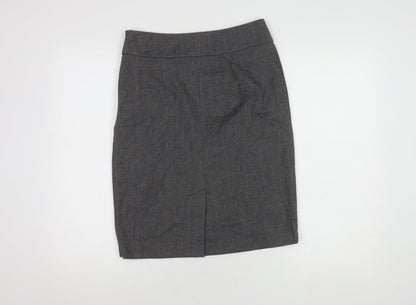 Kaliko Women's Grey Tweed Pencil Skirt Size 8