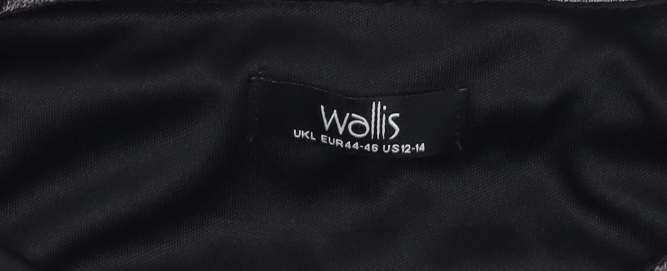 Womens UK Size L Wallis Black  Blouse
