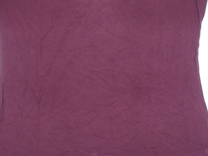 Lands' End Womens Red M Long Sleeve Basic Top