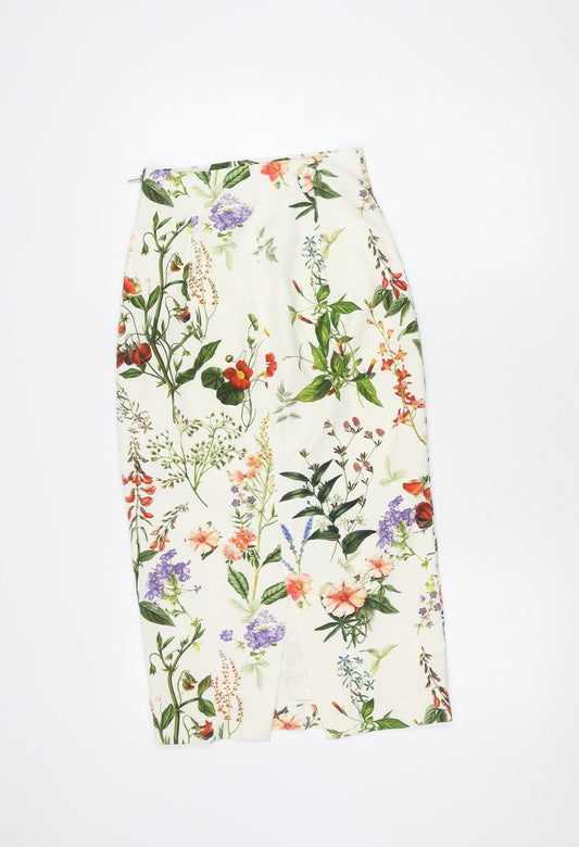 Womens UK Size XS Zara Woman Straight & Pencil  Skirt