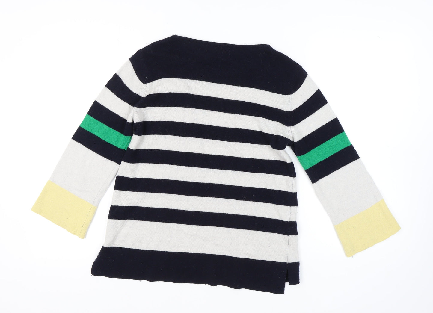 benedetta.b Women's Multicoloured Striped Pullover Jumper M