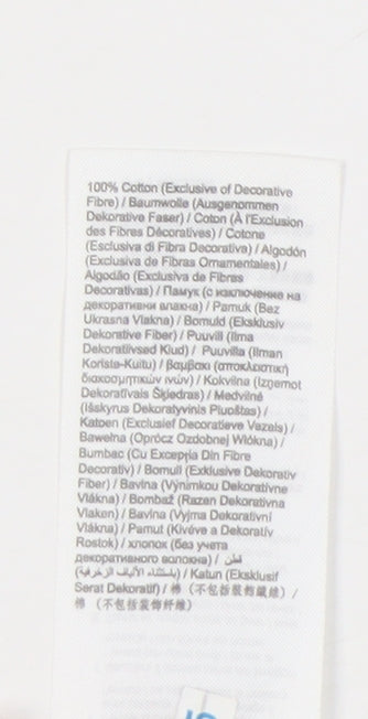 Esprit Women's White Tunic - Size 6, Cotton, Boho Style