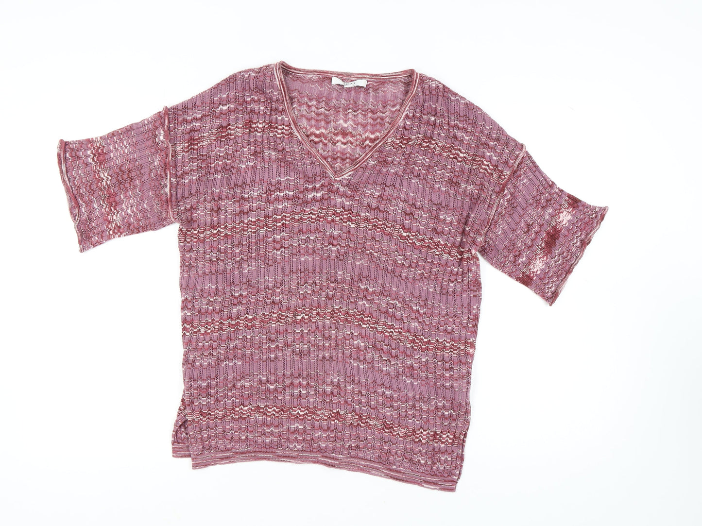 Womens UK Size M NEXT Multicoloured Pullover Jumper