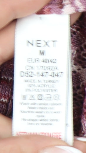 Womens UK Size M NEXT Multicoloured Pullover Jumper