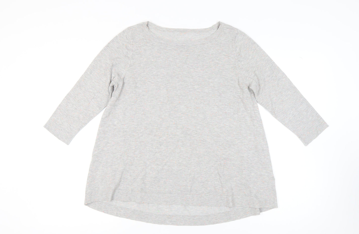 Womens UK Size 12 Phase Eight Grey Pullover Jumper
