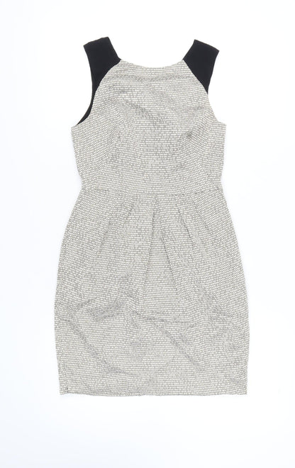 Whistles Women's Black & White Sheath Dress, Size 8
