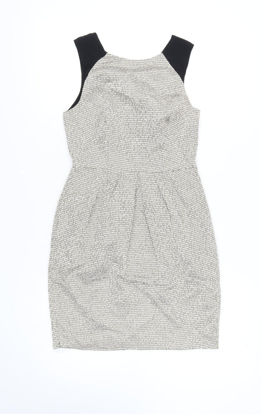 Whistles Women's Black & White Sheath Dress, Size 8