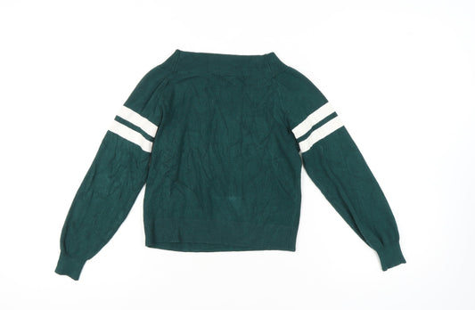 Womens UK Size 8 Miss Selfridge Green Pullover Jumper