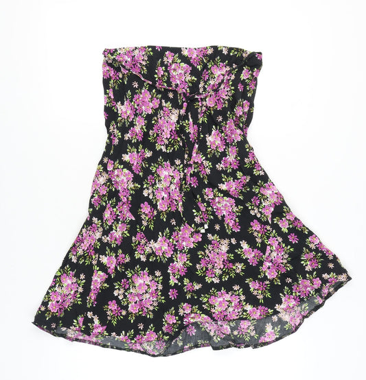 Classics Women's Pink Floral Skirt Size 10