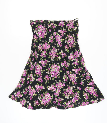 Classics Women's Pink Floral Skirt Size 10