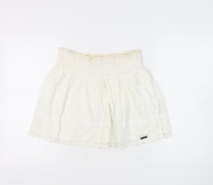 Womens UK Size M Superdry A-Line No Data Skirt