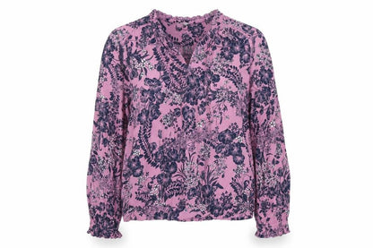 Womens UK Size 10 Marks and Spencer Purple Tunic Blouse