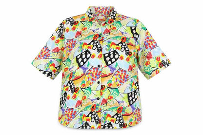 Womens UK Size 16 Essentials Multicoloured  Button-Up