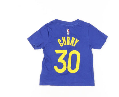 Nike Boys Blue Golden State Warriors T-Shirt (2 Years)