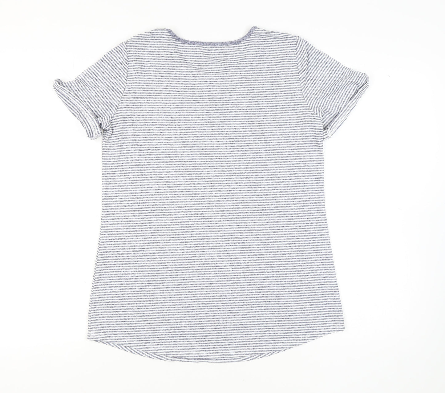 Mr Max Fashions Women's Blue Striped T-Shirt Size M