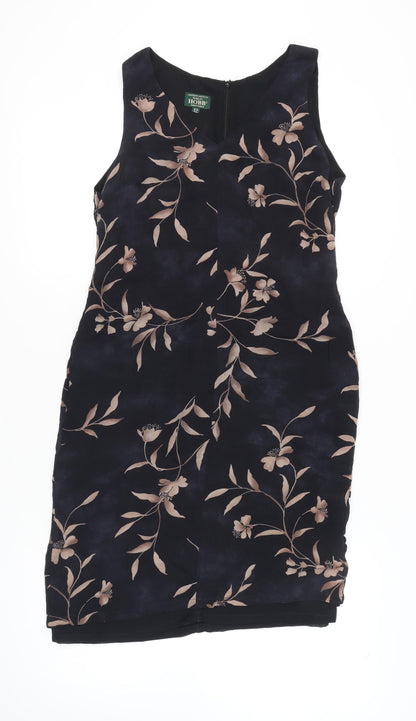 Hobbs Women’s Black Floral Dress Size 12 Party/Cocktail