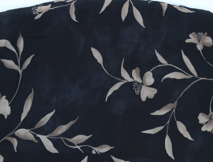 Hobbs Women’s Black Floral Dress Size 12 Party/Cocktail