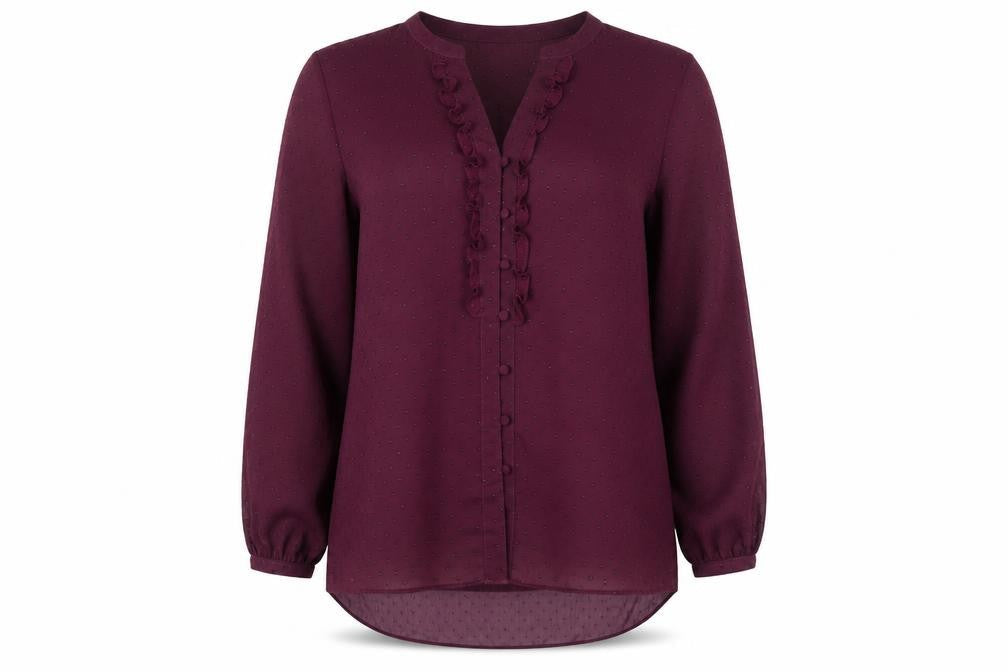 Womens UK Size 14 Wallis Purple  Blouse