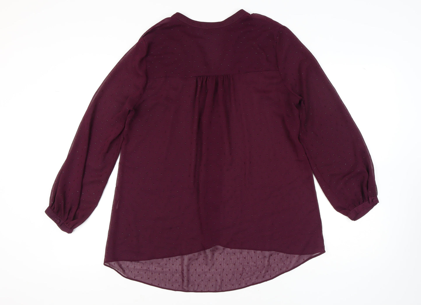 Womens UK Size 14 Wallis Purple  Blouse