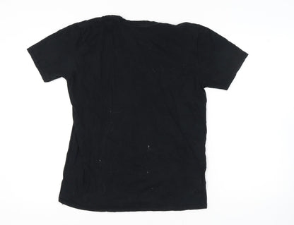 Bravado Unisex Adults Black Music T-Shirt L