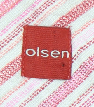 Olsen Women’s Multicoloured A-Line Striped Skirt Size 10