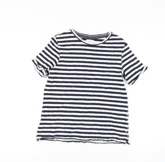 Womens UK Size 8 White Stuff Black Jersey T-Shirt