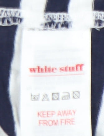 Womens UK Size 8 White Stuff Black Jersey T-Shirt