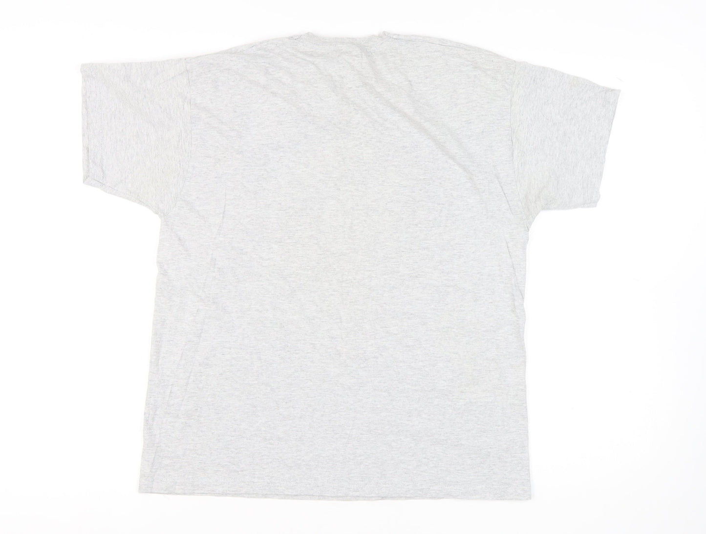 Mens UK Size L Fruit of the Loom Grey  T-Shirt