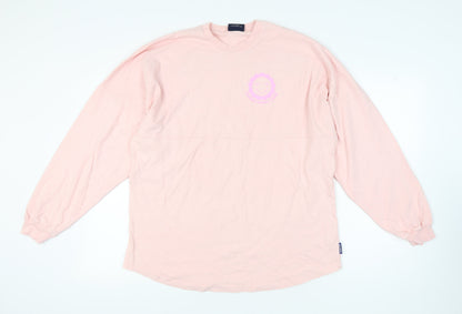 Spirit Jersey Women's Pink Pullover Sweatshirt, L
