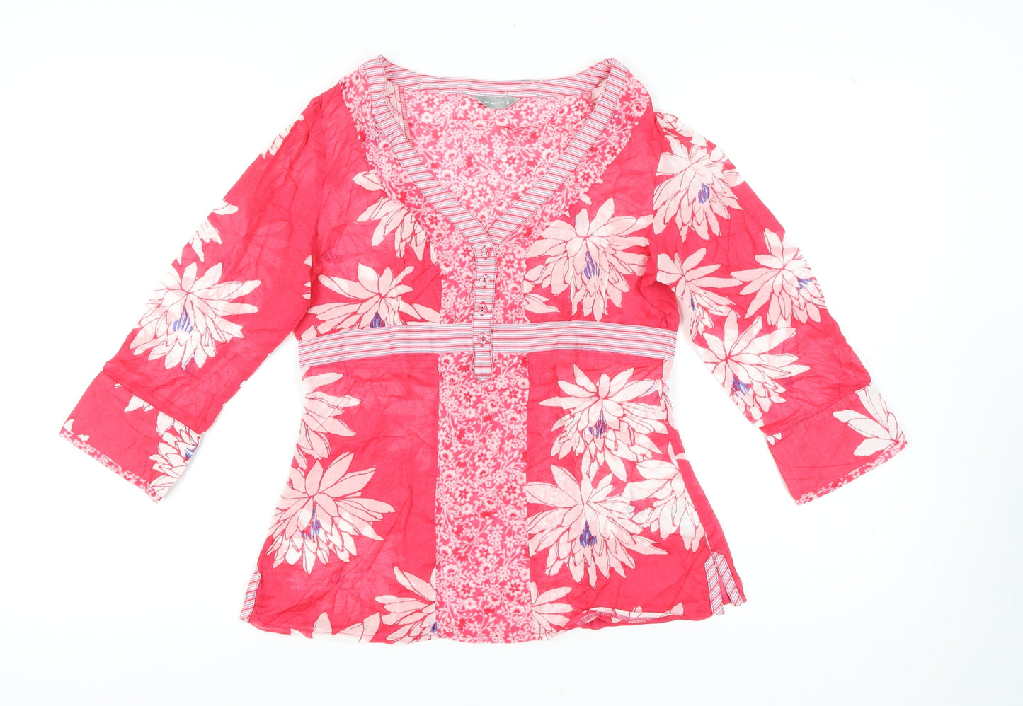 Womens UK Size 8 Marks and Spencer Pink  Blouse