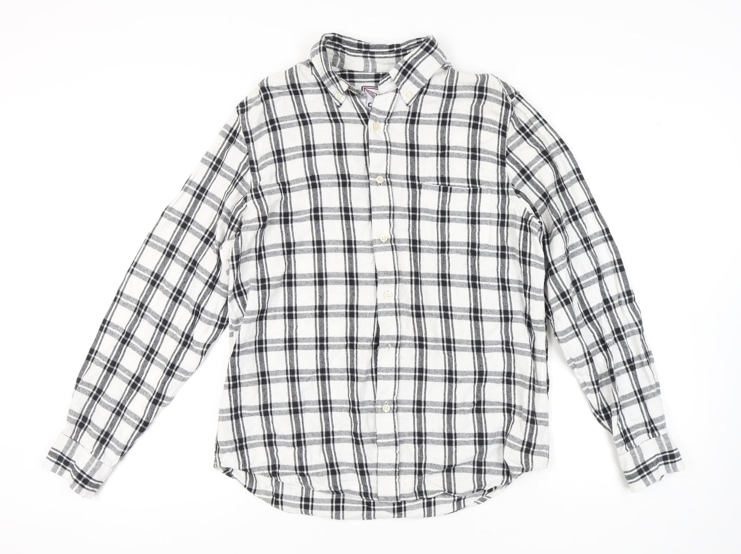 Charles Wilson Men's M Multicoloured Flannel Shirt