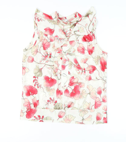 Womens UK Size 12 Marks and Spencer Pink  Blouse
