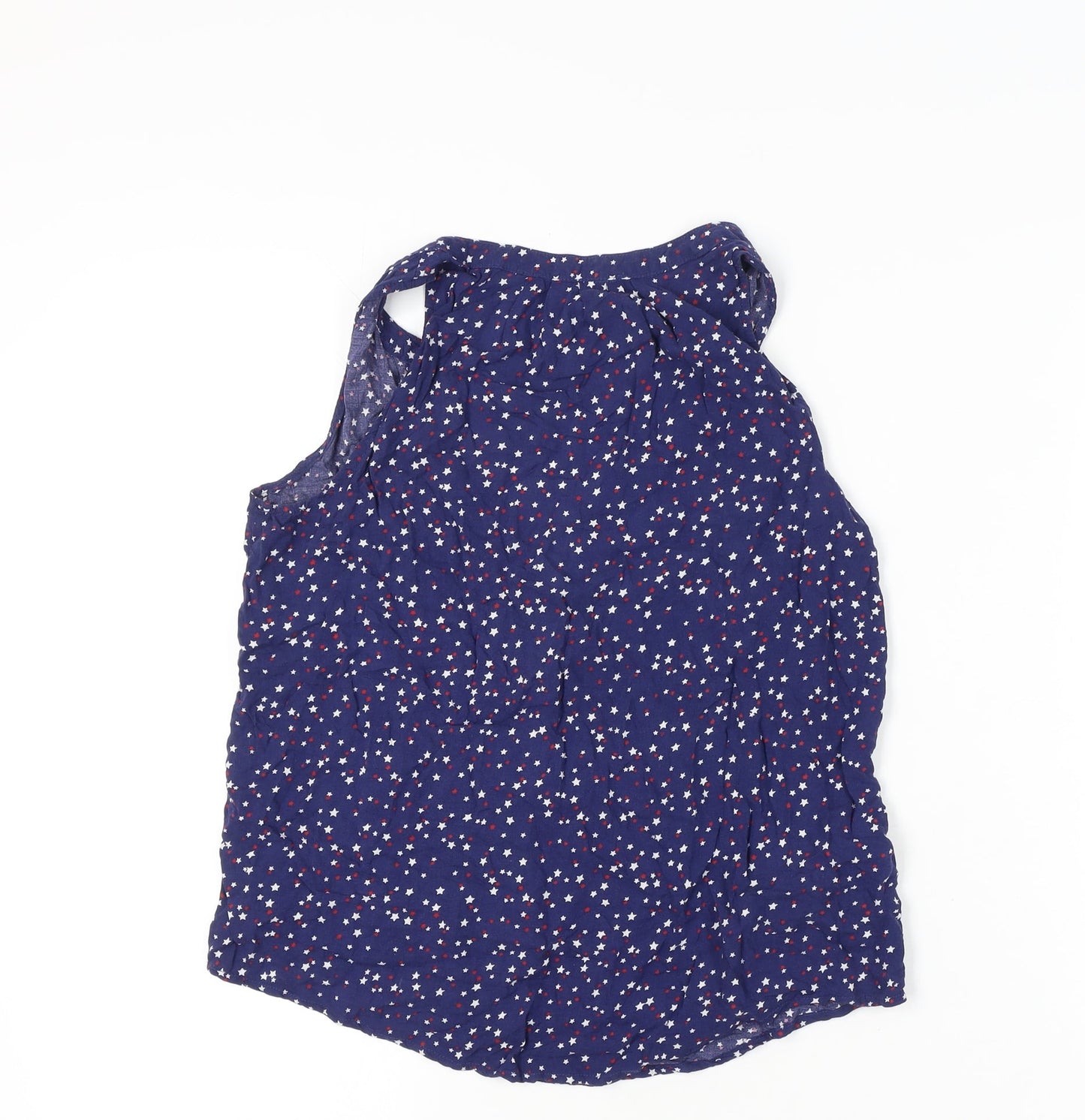 Womens UK Size S Mango Blue  Blouse
