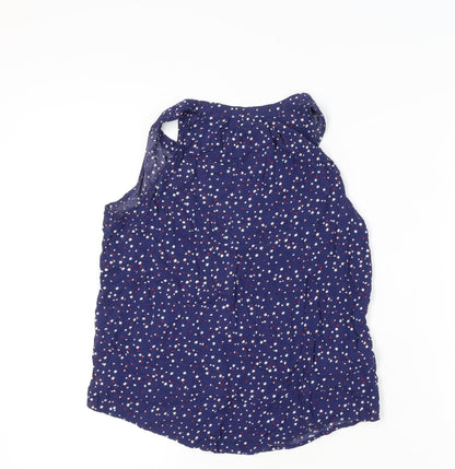 Womens UK Size S Mango Blue  Blouse