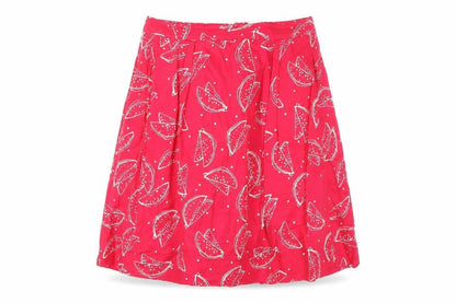 Emily and Fin Women's Red A-Line Skirt, Size 10