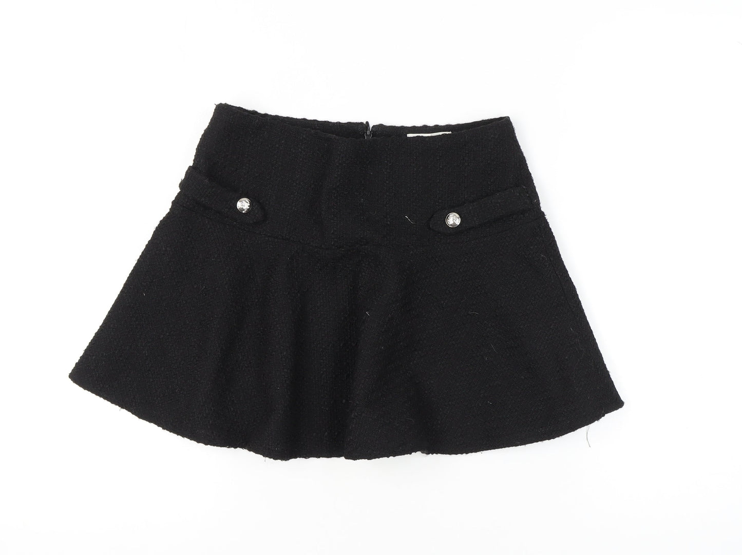 H&M Women's Black Flare Skirt Size 10