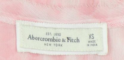 Abercrombie & Fitch Women's Pink XS Sleeveless Tank