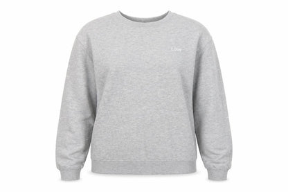 Womens UK Size S H&M Grey Pullover Sweatshirt