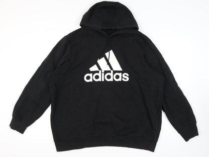 Adidas Men's Black 2XL Pullover Hoodie